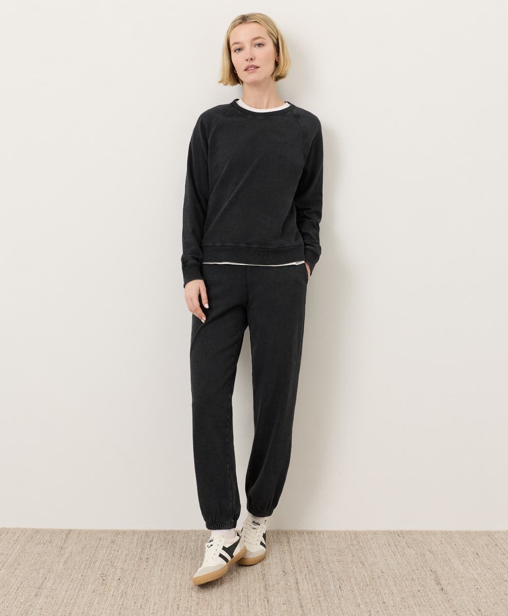 Organic Cotton Weekends Relaxed Sweatpant - image 2