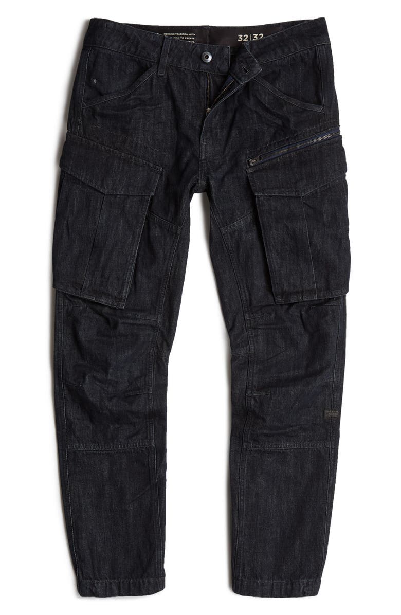 G-STAR Rovic Zip 3D Tapered Fit Cargo Jeans, Alternate, color,