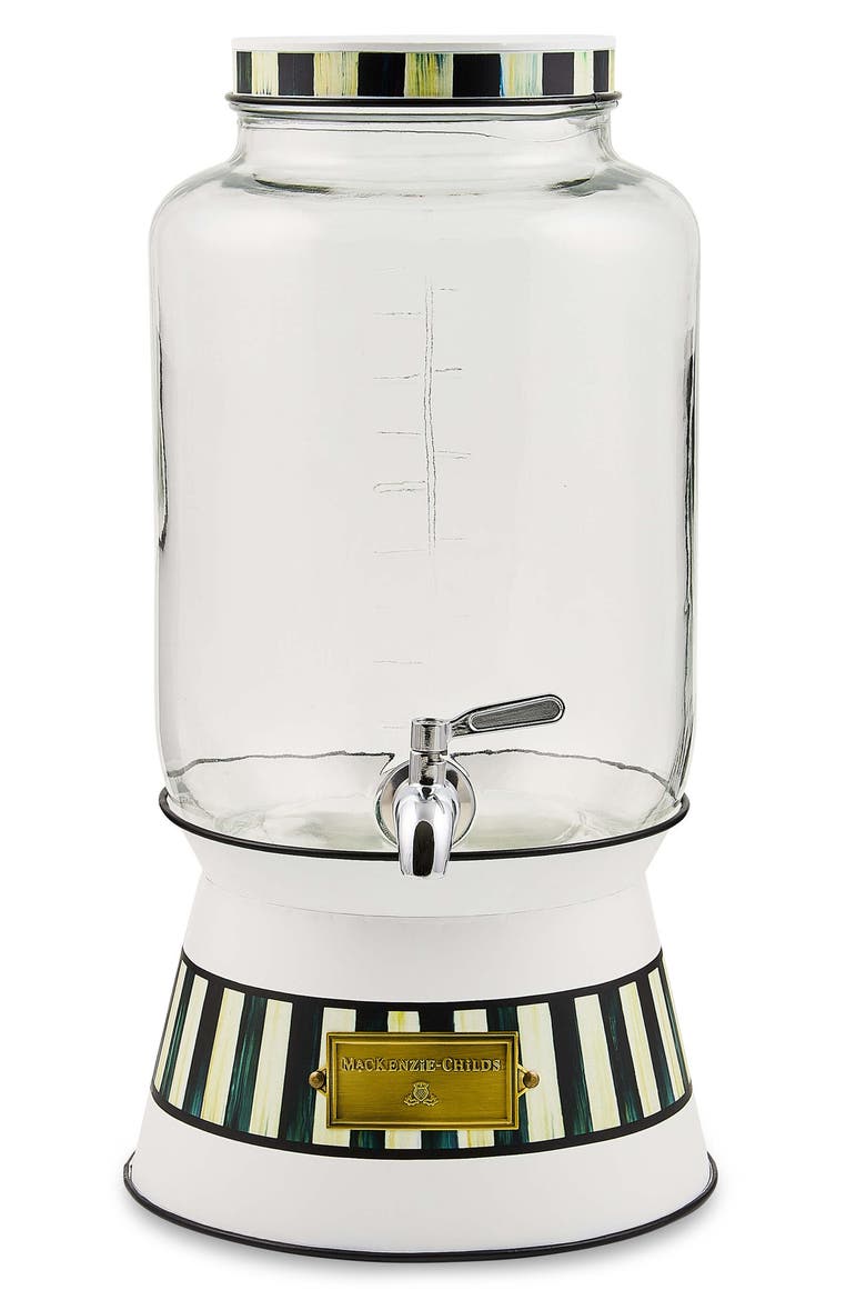 Spectator Galvanized Beverage Dispenser, Main, color, BLACK