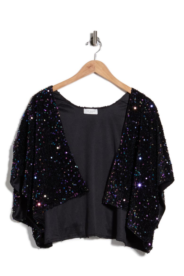Sequin Wrap, Main, color, BLACK