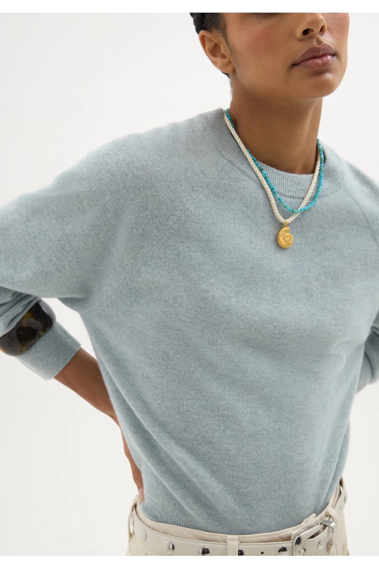 Anastasia Brushed Merino Jumper, Alternate, color, Peppermint Green