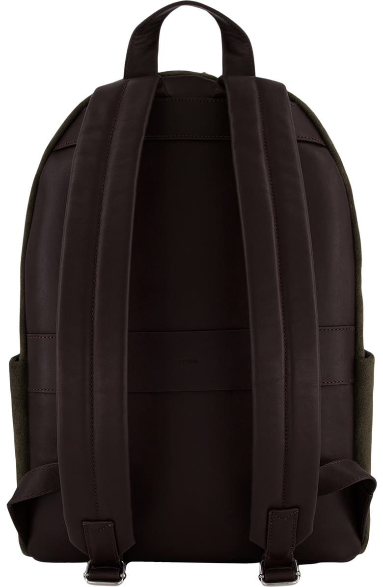 Vince Cavalor Leather Backpack, Alternate, color, Driver Green