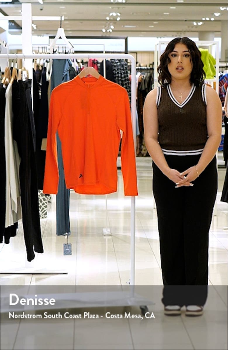 Performance Quarter Zip Golf Pullover, sales video thumbnail