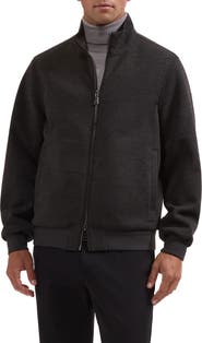 Bugatchi Mock Neck Reversible Jacket