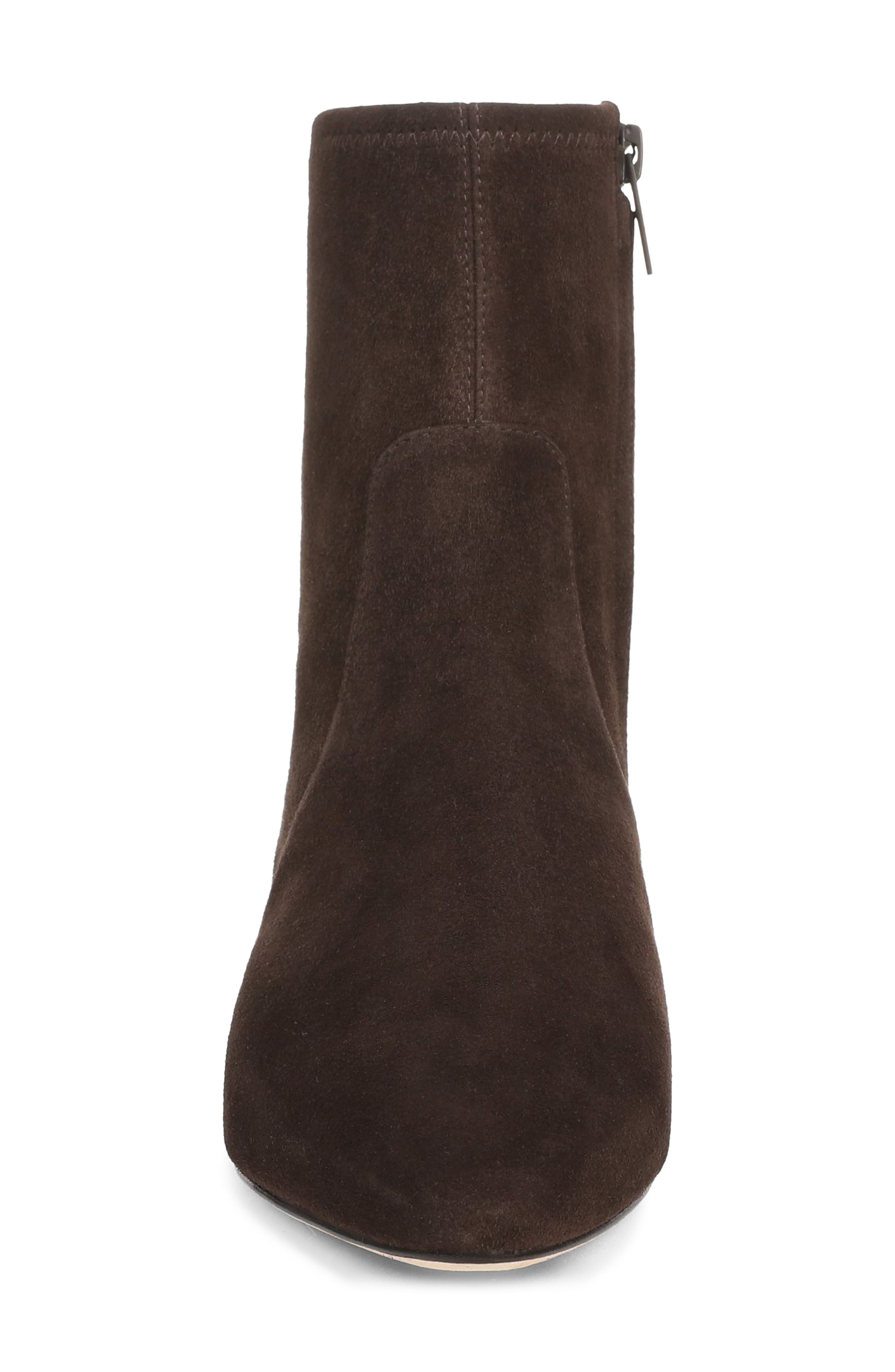Glinda Leather Bootie, Alternate, color, ESPRESSO SUEDE