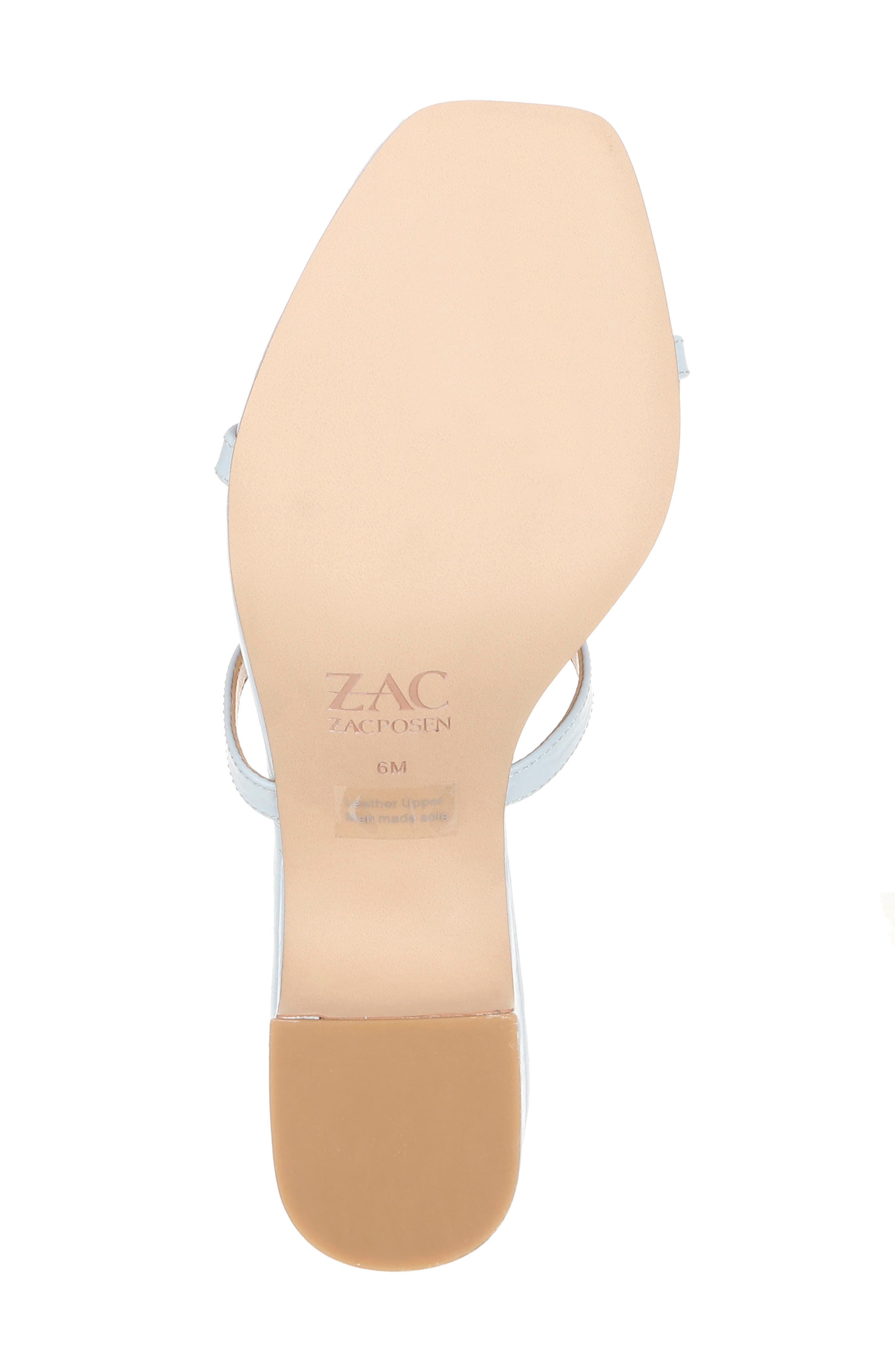 Saint Slide Sandal, Alternate, color, BABY BLUE LEATHER