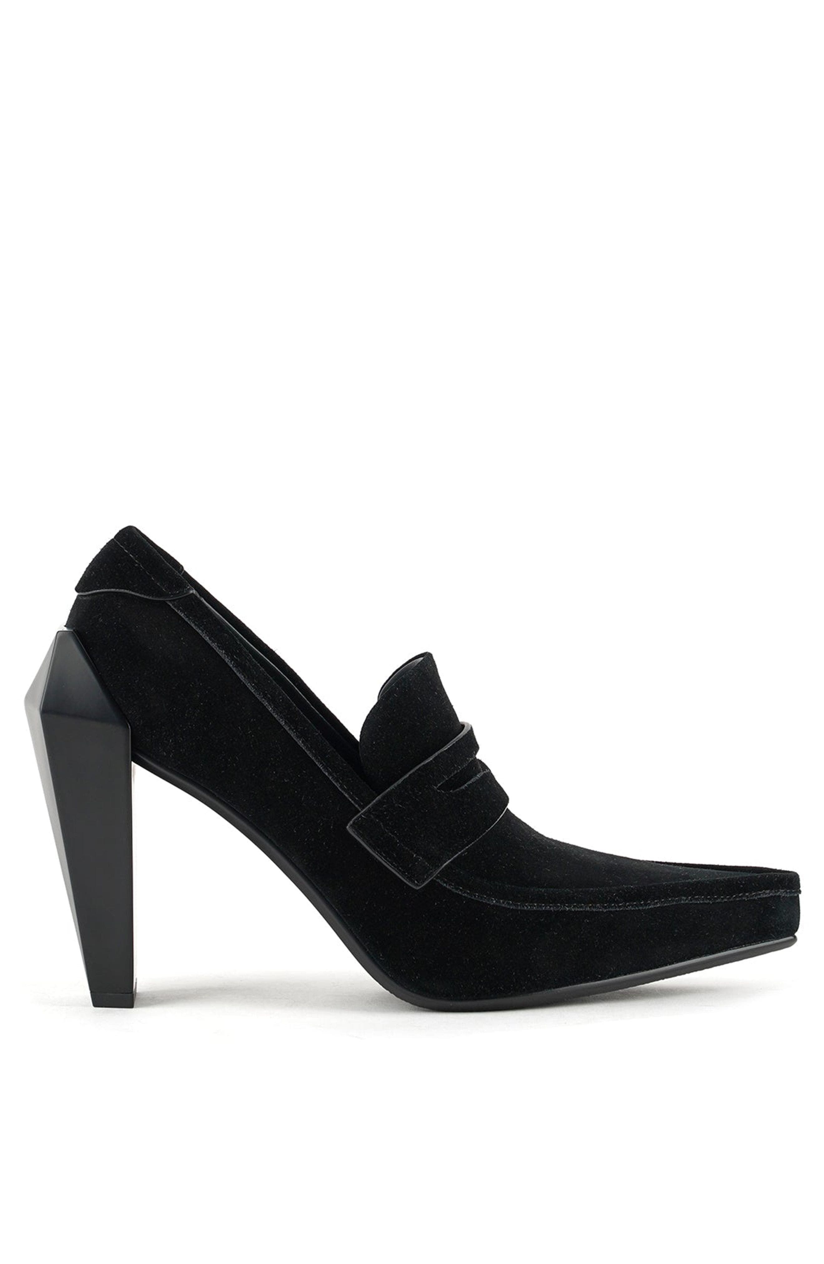 Gem Hi Loafer, Main, color, Black II