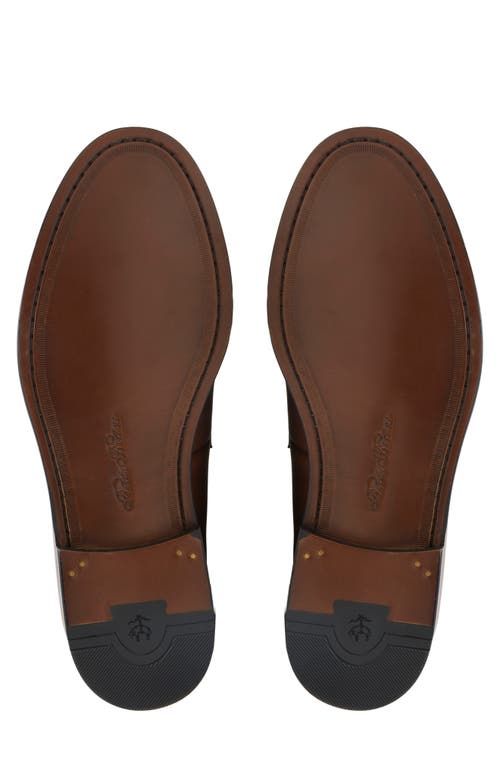 Brooks Brothers Greenwich Penny Loafer In Tan