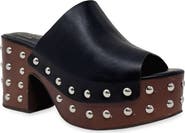 SHUSHOP Holly Platform Slide Sandal