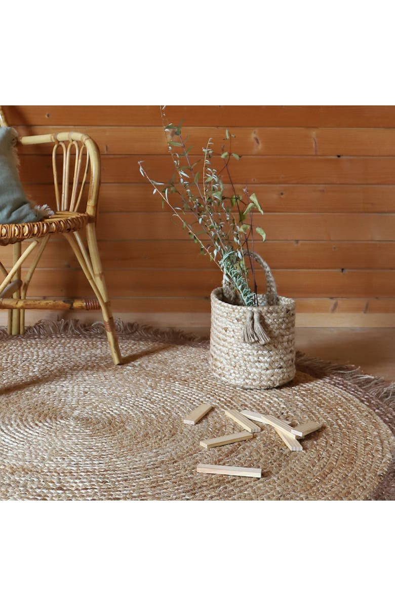 Nattiot Basket Oslo, Alternate, color, Natural Jute