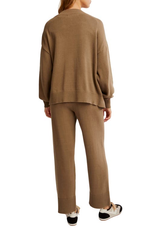 Free People Solar Cardigan & Pants Set In Caiman
