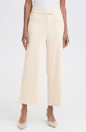 ICHI Wide Leg Ankle Pants