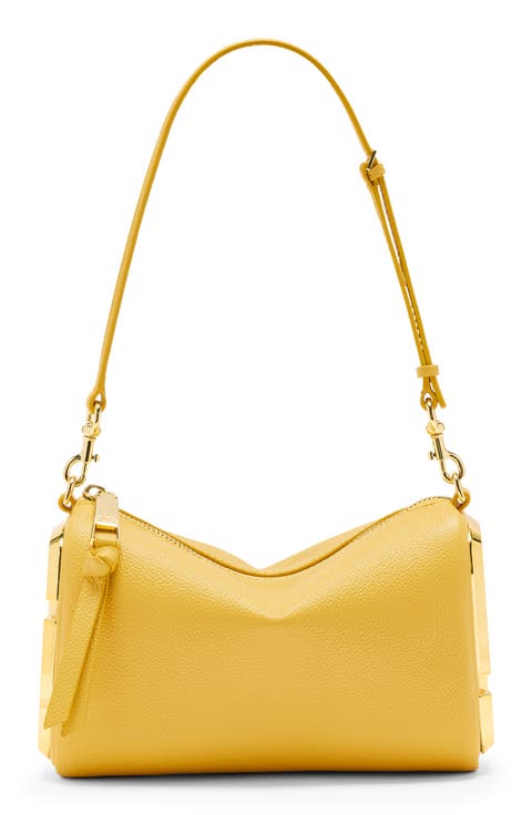 The Snapshot Leather Shoulder Bag