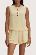Varley Marla Button Placket Tank
