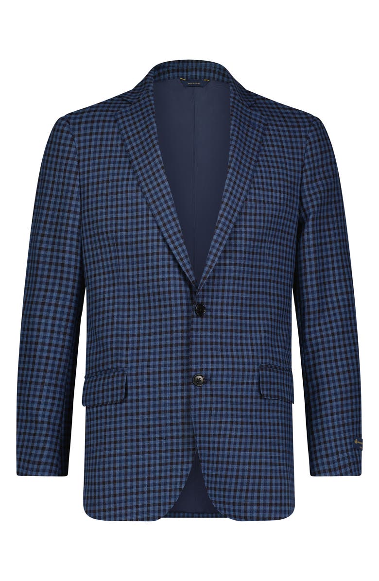 Brooks Brothers Hopsack Regent Fit Wool Sport Coat, Main, color, 