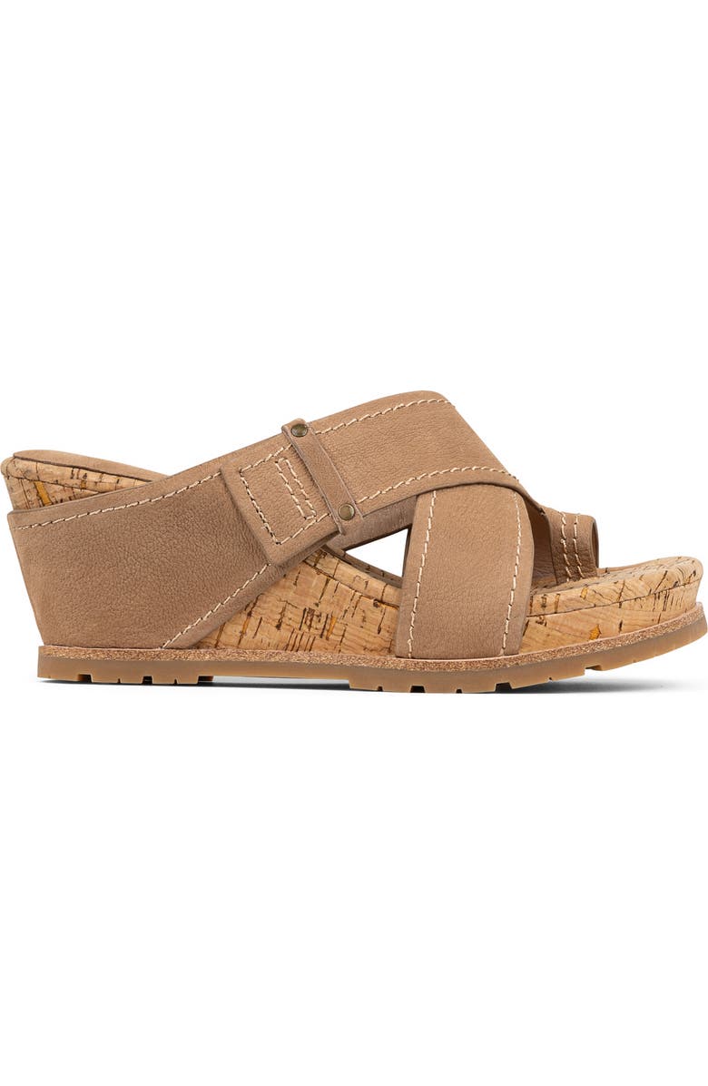 Donald Pliner Irini Platform Wedge Sandal, Alternate, color, Tobacco