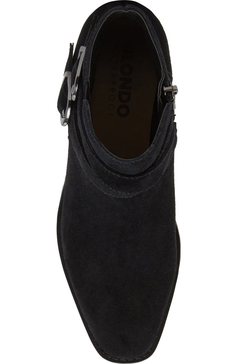Blondo Sway Waterproof Bootie, Alternate, color, Black Suede