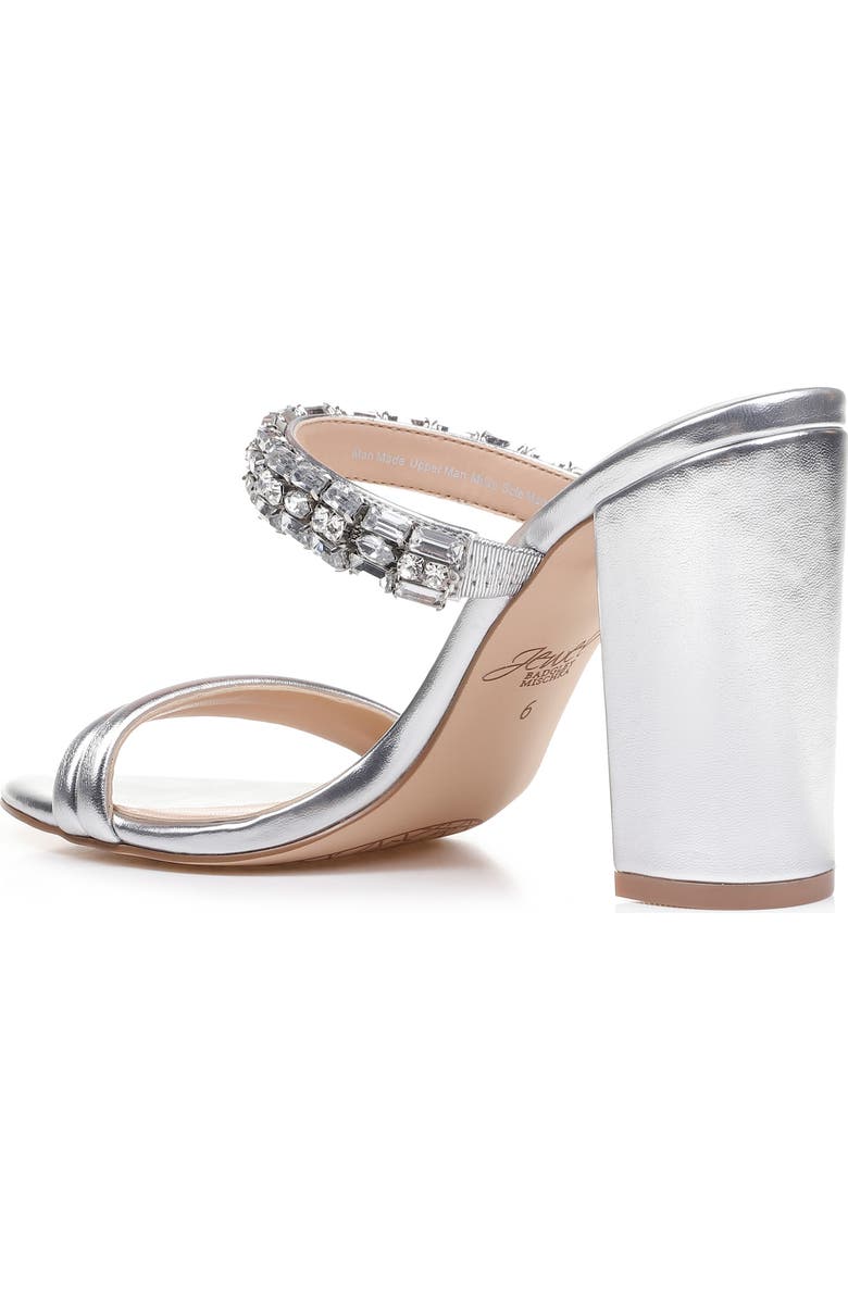 Jewel Badgley Mischka Katherine Embellished Sandal, Alternate, color,