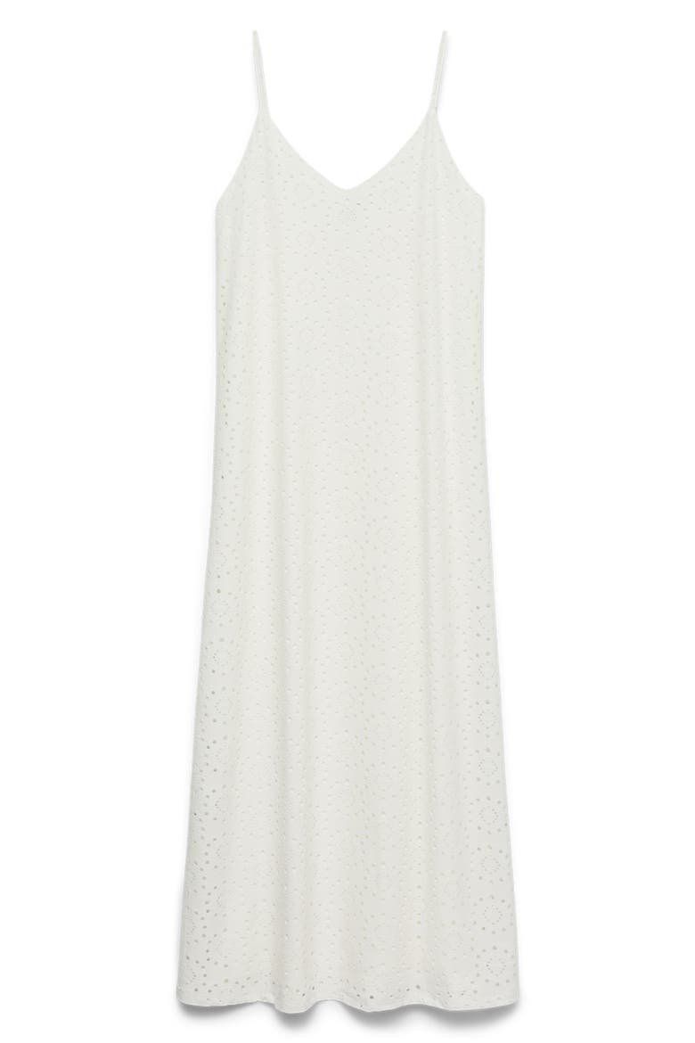 Tassa Liv Midi Dress, Alternate, color, SNOW WHITE