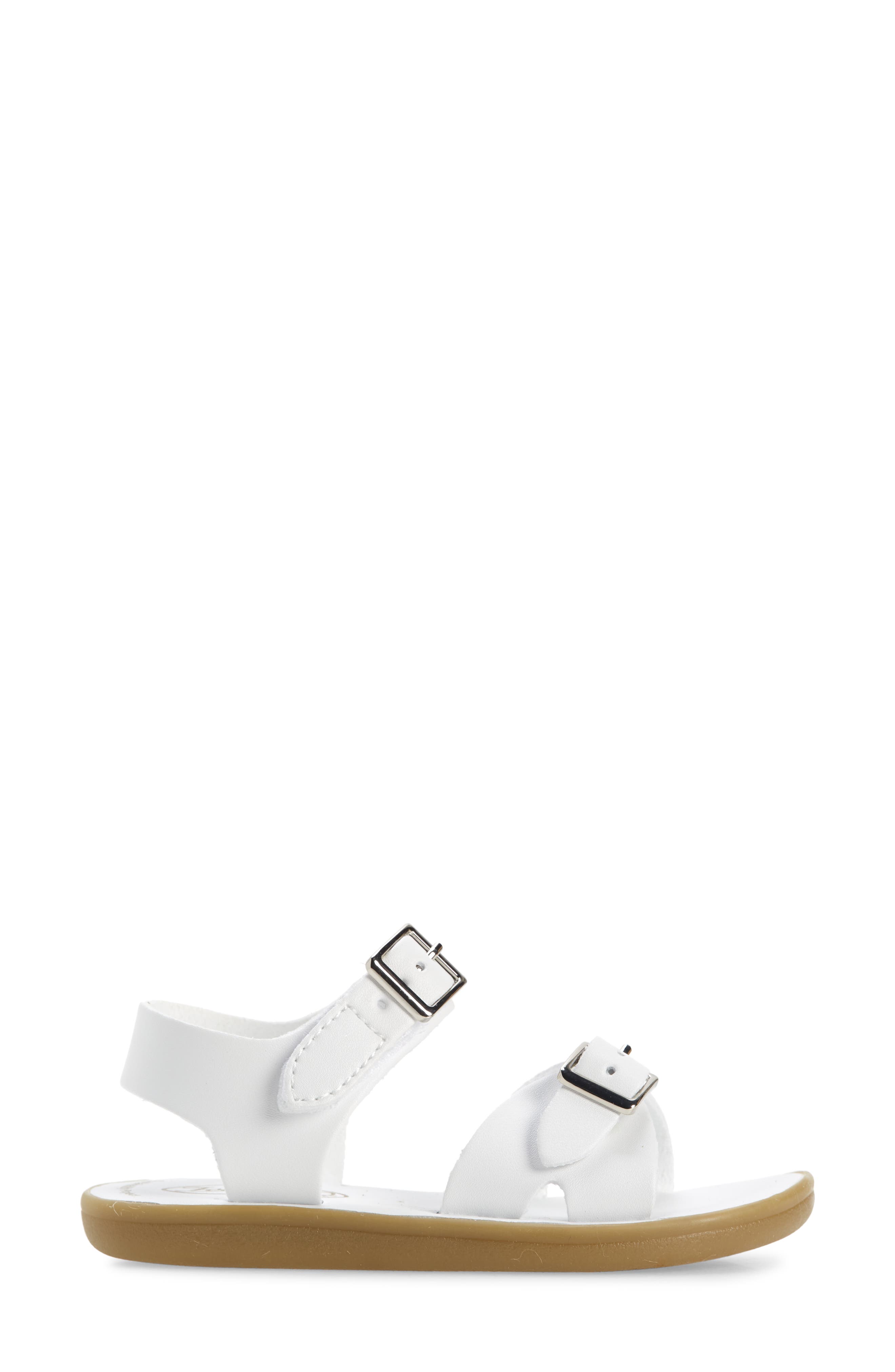 Footmates Tide Waterproof Sandal, Alternate, color, White Micro