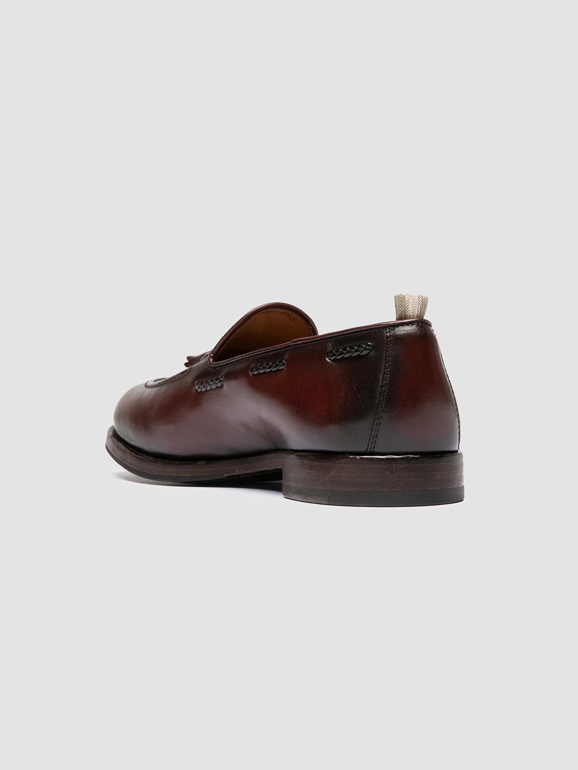 Officine Creative Ivies 002 Leather Tassel Loafers, Alternate, color, Brown