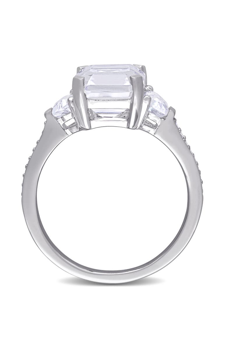 Julianna B. White Topaz & Diamond Estate Ring, Alternate, color, Sterling Silver
