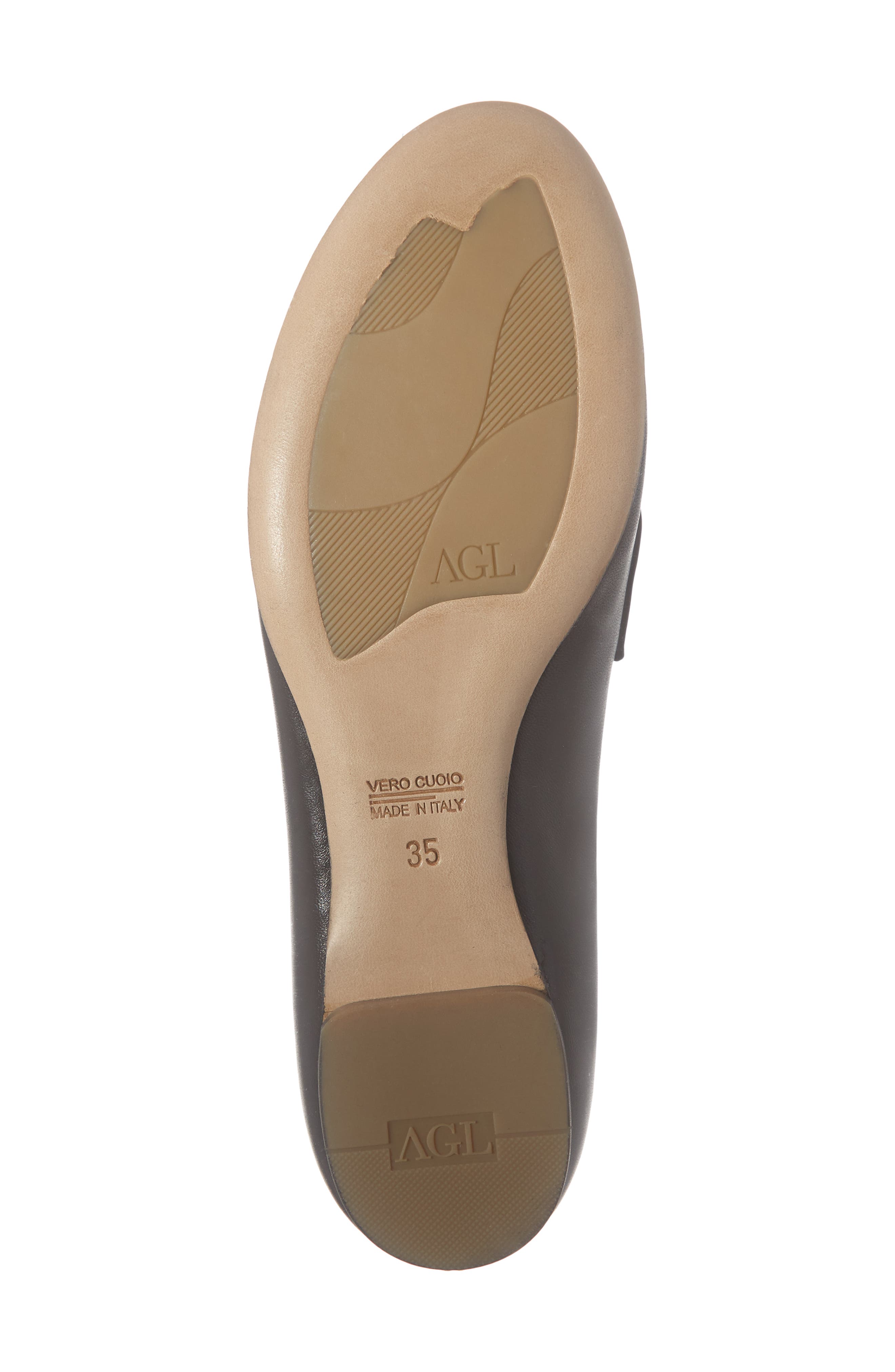 AGL Stud Strap Loafer, Alternate, color, 