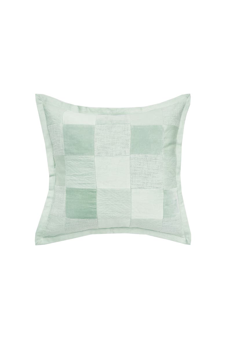 Pia Sea Glass Accent Throw Pillow, Main, color, Green