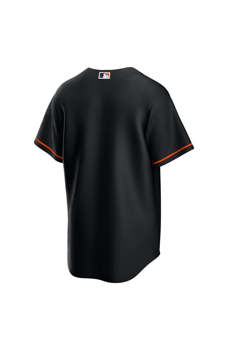 Nike Men's Nike Black Baltimore Orioles Alternate Replica Team Jersey, Alternate, color,