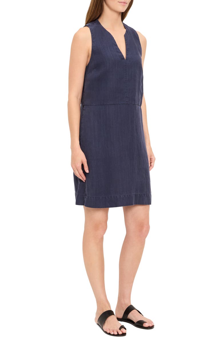 Michael Stars Maelie Sleeveless Shift Dress, Alternate, color, Nocturnal