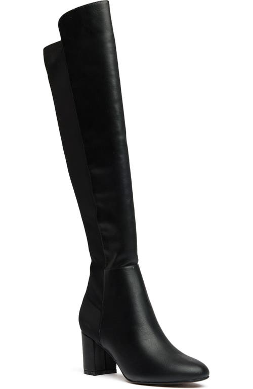 V.gan London Vegan Suga Knee-high Boots In Black