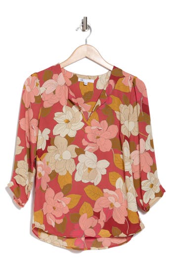 DR2 BY DANIEL RAINN DR2 BY DANIEL RAINN THREE QUARTER SLEEVE BLOUSE