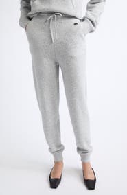 Victoria Beckham Wool Blend Knit Joggers