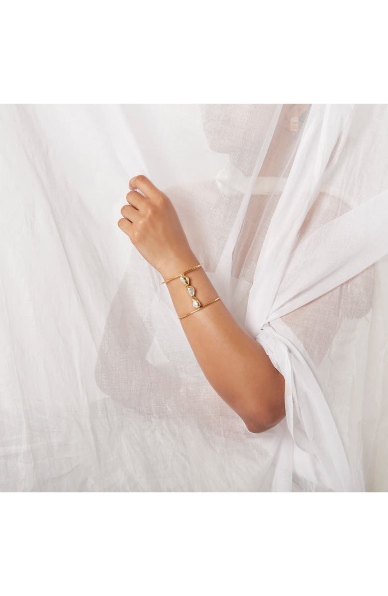 Dhwani Bansal KORA BRACELET, Alternate, color, Gold Plated