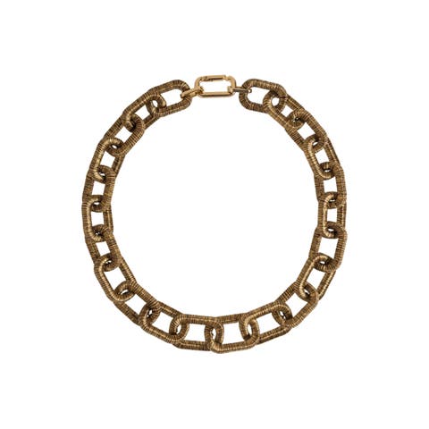 Catena Necklace Antique Gold