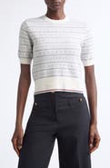 Thom Browne Snowflake Fair Isle Jersey T-Shirt