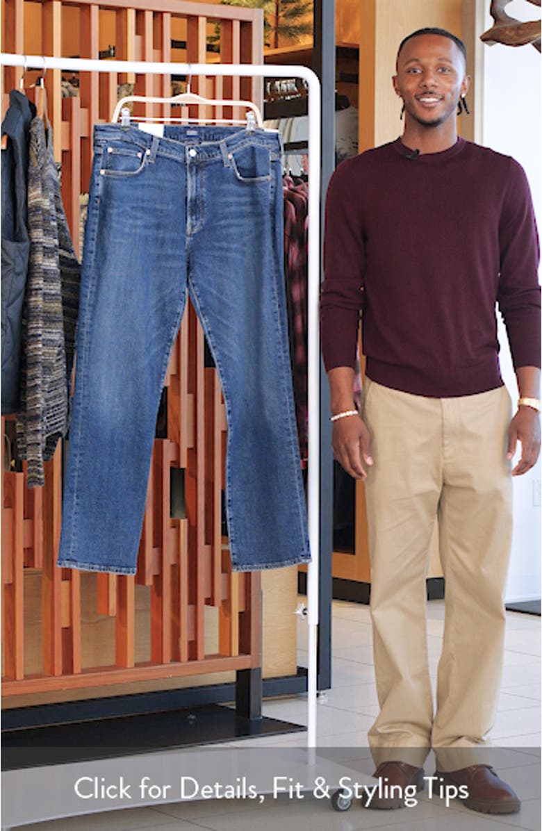 Elijah Relaxed Straight Jeans, sales video thumbnail