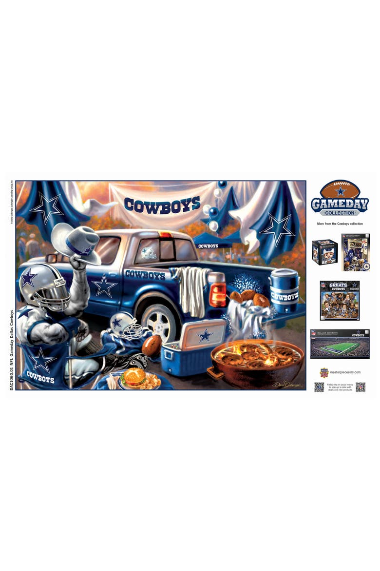 Dallas Cowboys Gameday 1000 Piece Puzzle, Alternate, color, Multicolor