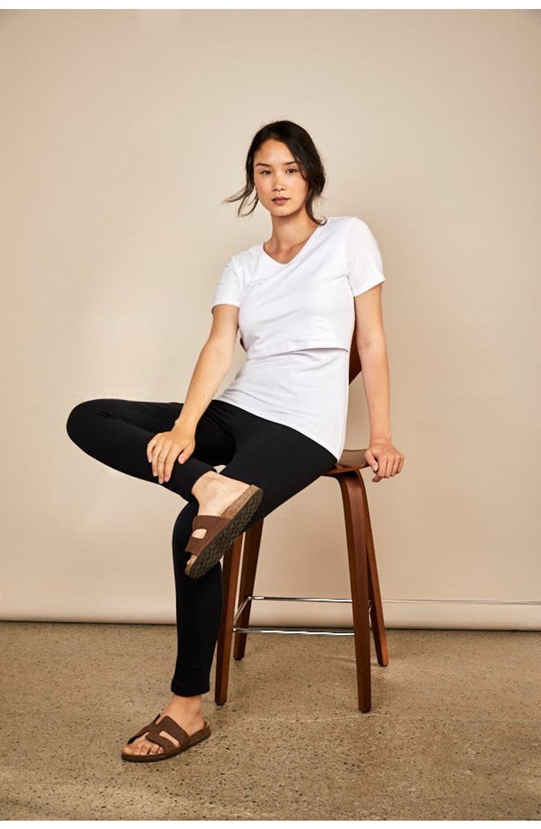 The Bshirt Post Natal Women Legging, Alternate, color, 