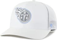 '47 Men's '47 White Tennessee Titans Snowball Trophy Stretch Fit Hat