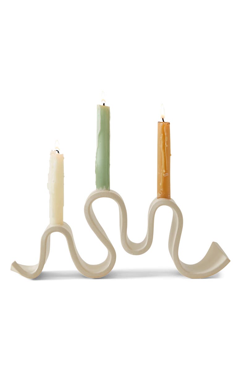 SIN Wyat Ceramic Candelabra, Main, color, 