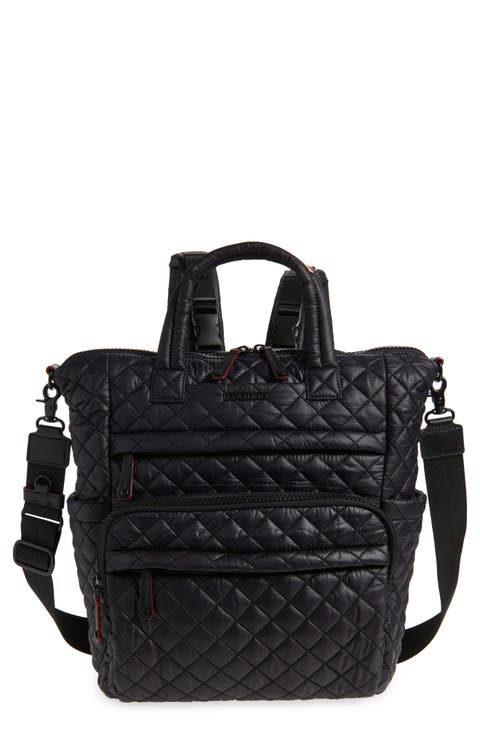 Medium Utility Quilted Nylon Backpack
