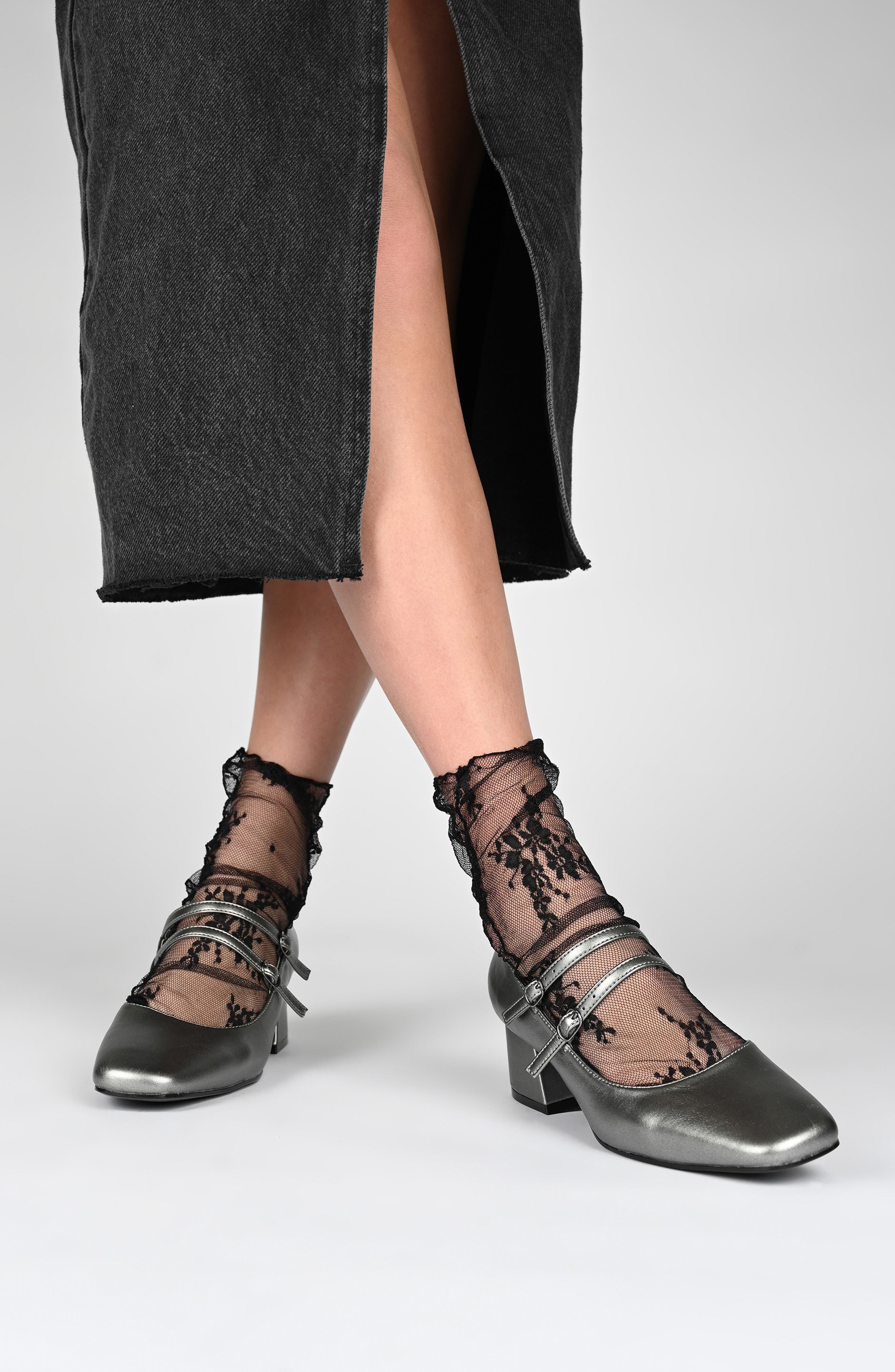 Nally Mary Jane Pump, Alternate, color, BLACK