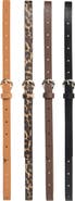 Nine West 4-for-1 Assorted Faux Leather Belts