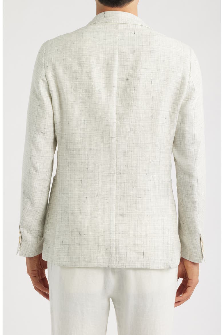 Hanry Linen & Virgin Wool Jacket, Alternate, color, OPEN GREY