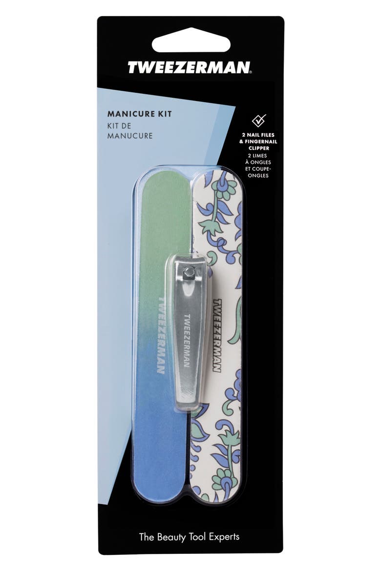 Nail Clipper & Nail File Set, Alternate, color, MULTI
