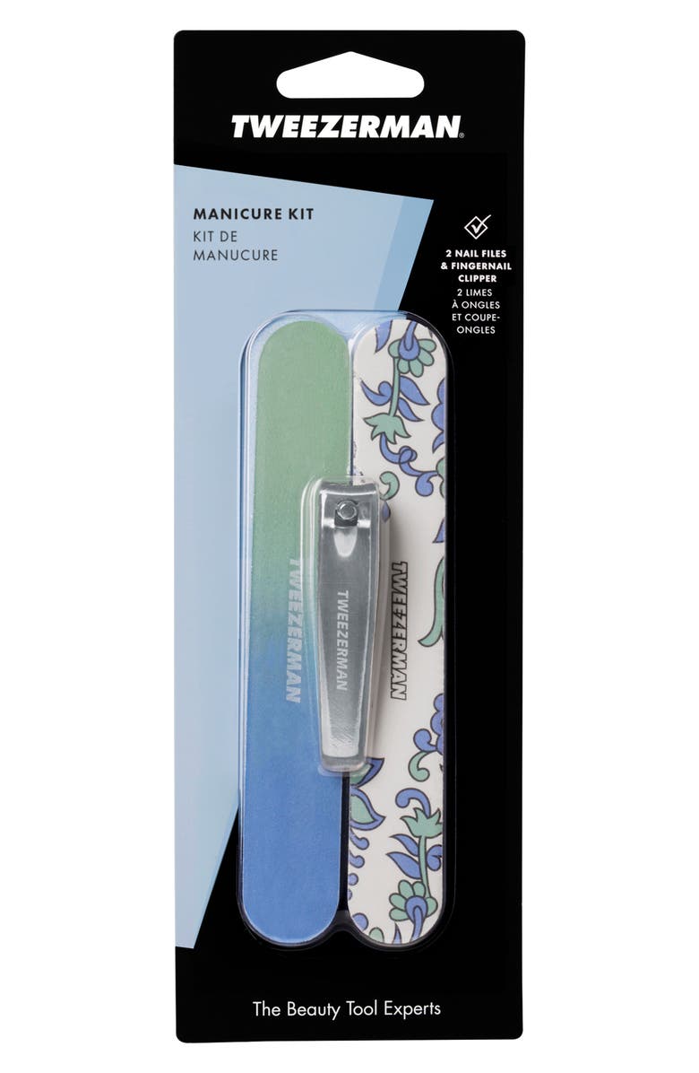 TWEEZERMAN Nail Clipper & Nail File Set, Alternate, color, Multi
