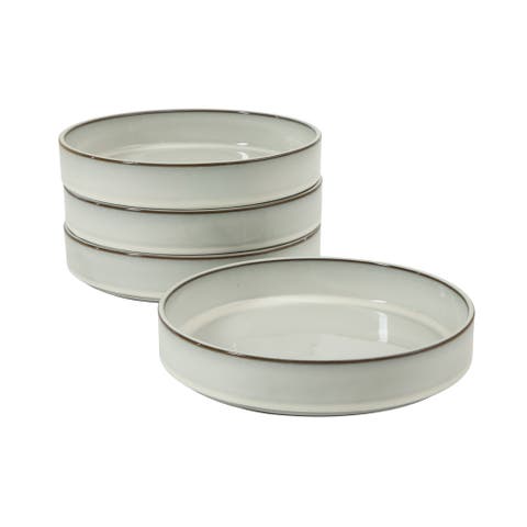 Santorini Mist Terracotta Pasta Bowl Set