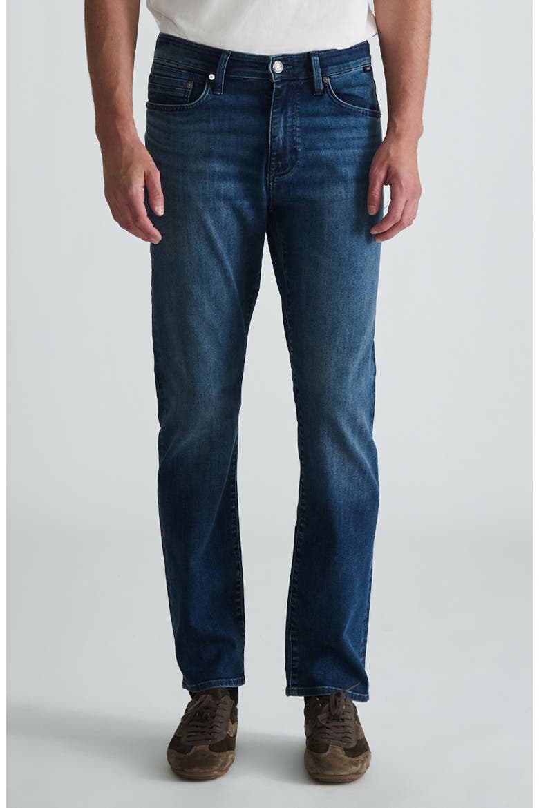 Zach Straight Leg Jeans, Main, color, MID USED WILLIAMSBUR