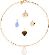 BaubleBar Lizzie Removable Charm Collar Necklace Set